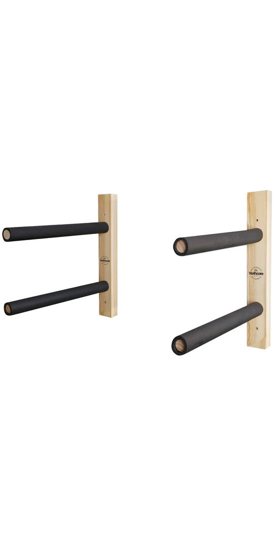 2024 Northcore Double Surfboard Rack NC1234 Wood Boardsports Surfing Surf Wetsuit Outlet